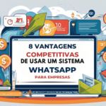 Descubra 8 vantagens competitivas de usar sistema WhatsApp para empresa