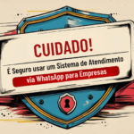 Cuidado! É Seguro usar um Sistema de Atendimento WhatsApp para Empresas?