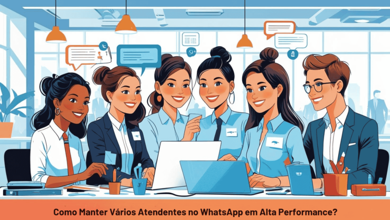 Como Manter Vários Atendentes WhatsApp em Alta Performance