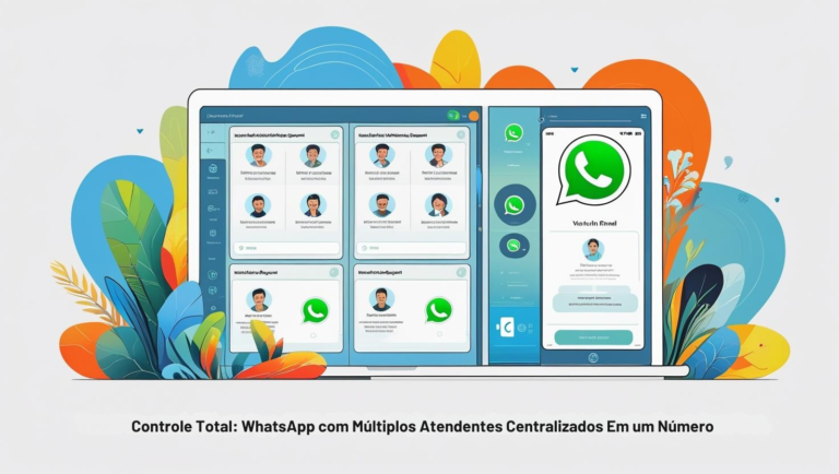 Controle Total: WhatsApp Múltiplos Atendentes Centralizados Em um Número