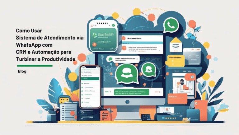 Chatbot e plataforma de atendimento via WhatsApp (mais produtividade)