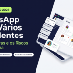 Plataforma de multiatendimento via WhatsApp com filas por setor, painel de agentes e métricas de atendimento em tempo real para PMEs