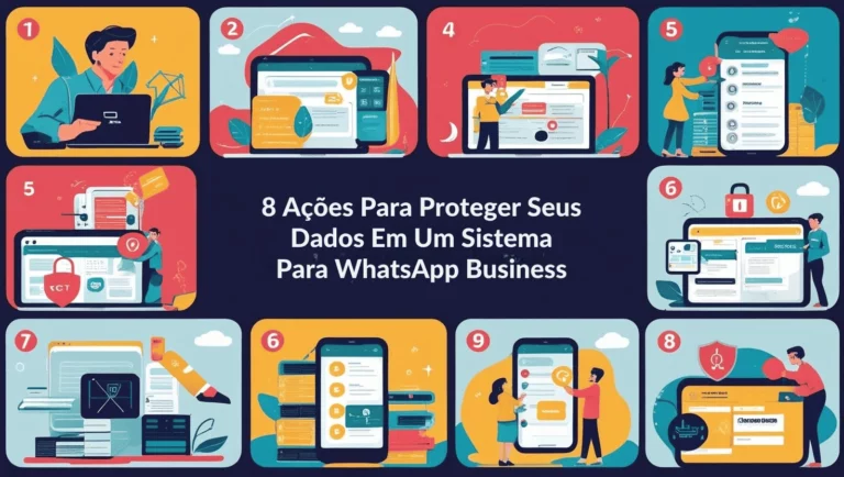 8 Ações que Protegem seus dados num Sistema para WhatsApp Business