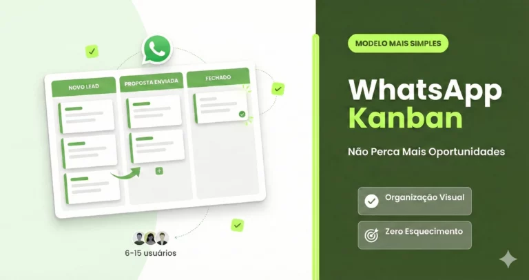 WhatsApp Kanban - modelo simples para não perder oportunidades de vendas - Chatsac
