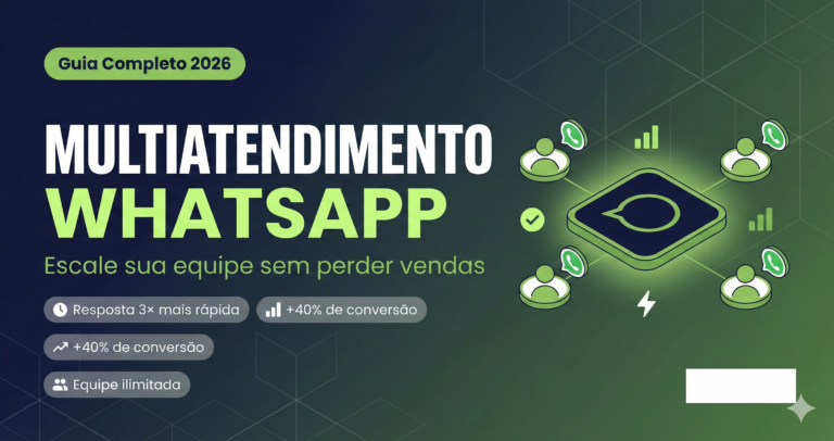Multiatendimento WhatsApp escale equipe sem perder vendas